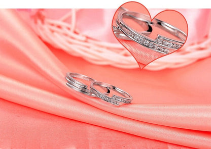 Happiness Couple Rings - VivereRosse