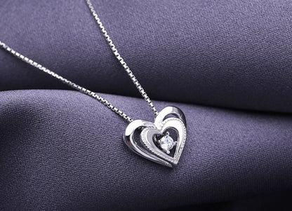 Dancing Heart Necklace