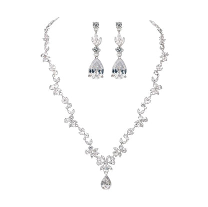 Modern Lady Luxury Bridal Jewelry Set