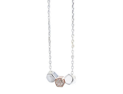 Triple Dime Necklace